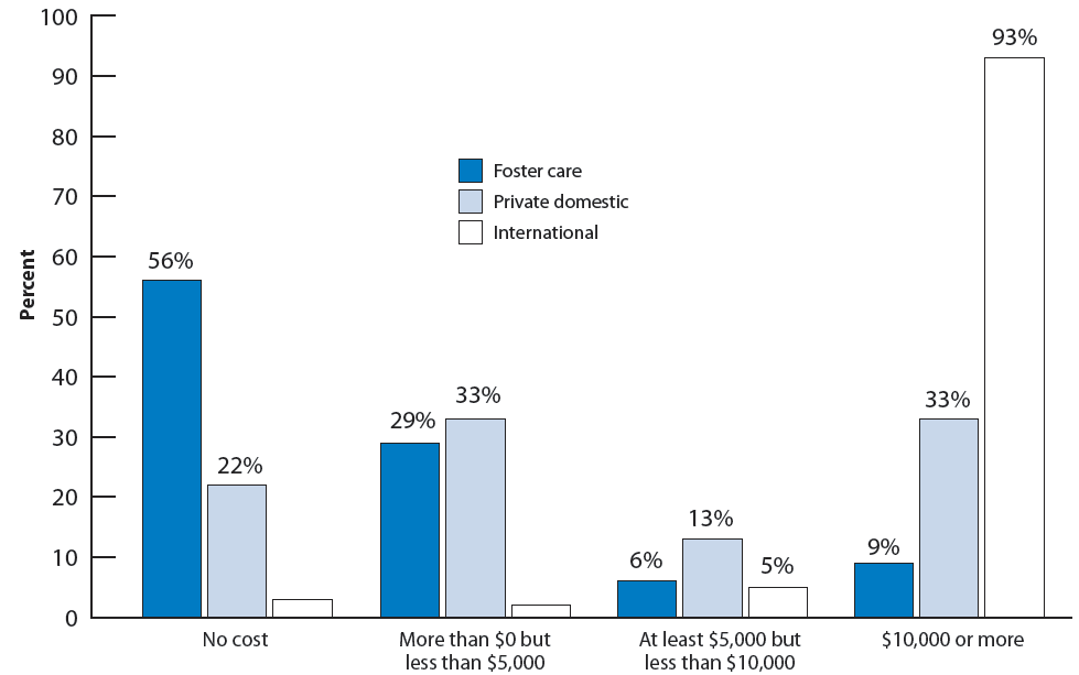 Cost Of Adoption In Us